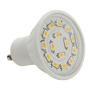 Светодиодная лампа LED15 SMD C GU10-WW, CW, WW/F  
