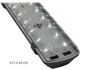 Светодиодный светильник «Айсберг» пылевлагозащищенный SVT-P I-30(40)-2x36-IP65   