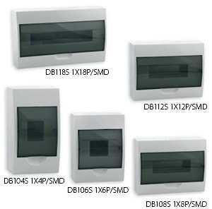 Распределительный шкаф с подсоединительными планками DB1  