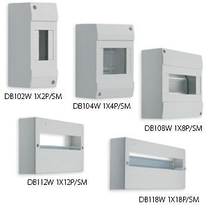 Распределительный шкаф с подсоединительными планками DB1  