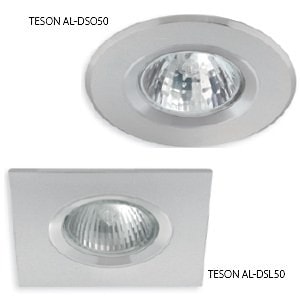Точечный потолочный светильник TESON AL-DS  